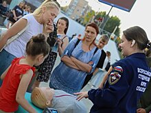 На Фестивале безопасности жители Южного округа учились оказывать первую медицинскую помощь