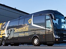 Автобус Scania Irizar I6 для ХК «Северсталь»