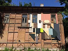 Работа московского художника появилась на фасаде дома в нижегородском квартале Трех святителей