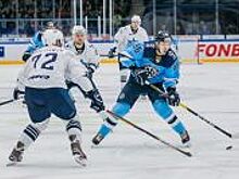 Хоккейная «Сибирь» обыграла череповецкую «Северсталь» на выездном матче