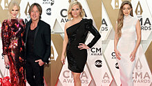 Николь Кидман, Риз Уизерспун и Джиджи Хадид на церемонии CMA Awards