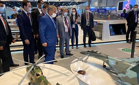 Татарстанские предприятия участвуют в одной из крупнейших мировых выставок вооружения
