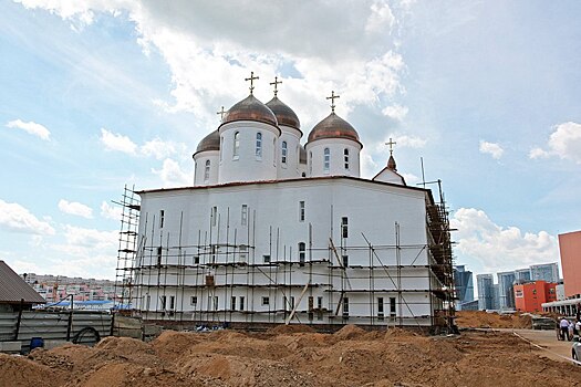 Храм на Ходынском поле будет готов осенью