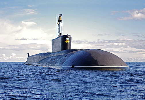 Стратегическая атомная подводная лодка (проект 955 "Борей") "Александр Невский", архивное фото