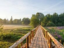 Киржач - город мостов. Проект Леонардо да Винчи реализуется в 33 регионе