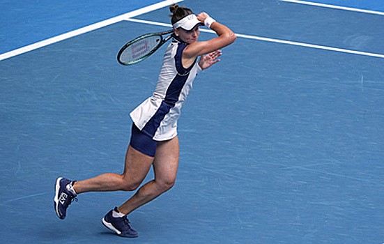 Вероника Кудерметова не смогла выйти в четвертьфинал Australian Open