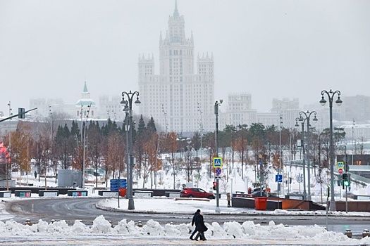 К концу следующей недели в Москву придет первая оттепель