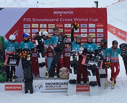 Новосибирские сноубордистки взяли «бронзу» на этапе Кубка Мира