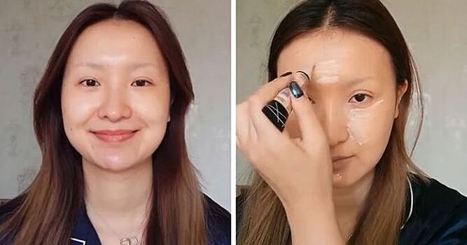 Девушка — Хамелеон. Китайская блогерша может трансформироваться в кого угодно при помощи своих навыков макияжа