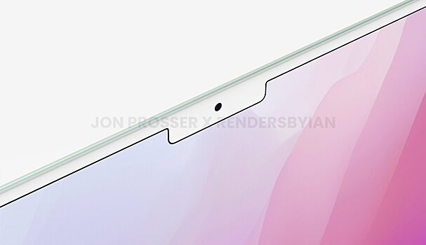 Показана внешность следующего MacBook Air с белой «чёлкой»