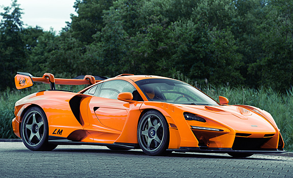 На серии «свежих» фото продемонстрирован редчайший McLaren Senna LM
