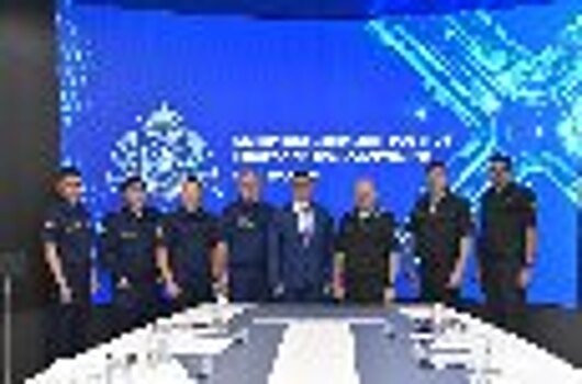 Заместитель директора ФСИН России Сергей Щербаков с рабочим визитом посетил Центр координации проектов цифровой трансформации Росгвардии