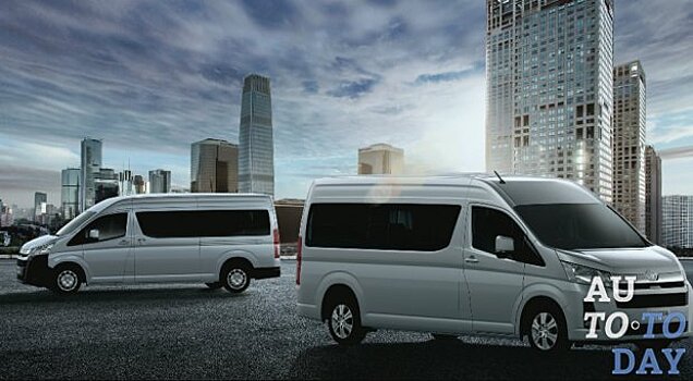 Toyota раскрывает новую линейку Hiace