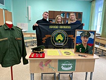 Старшему сержанту Сергею Марьину посвятили «Парту героя» в одной из школ Глазовского района