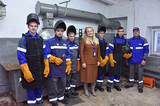 Будущие энергетики попробовали себя в роли сварщиков