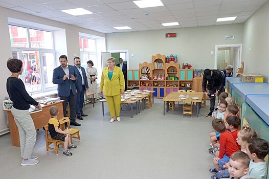 В Рузском горокруге открыли детский сад после капремонта