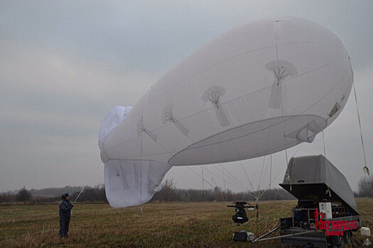 ГИБДД задействовала аэростат для поиска нарушителей