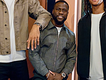 Кевин Харт выложил фото с ван Дейком и Аке, обрезав им головы: «Правила есть правила – я всегда должен выглядеть круто». Рост комика – 1,65 м