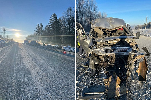 20-летний водитель ГАЗели погиб в результате ДТП под Новосибирском