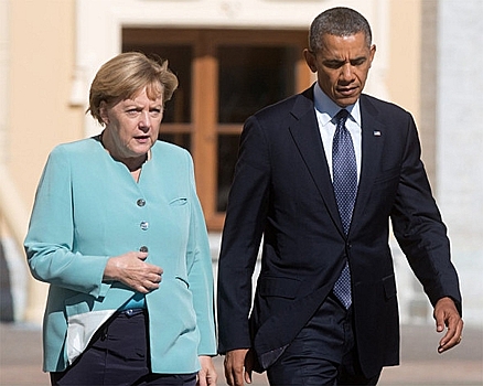 Меркель встретилась с Обамой в Вашингтоне