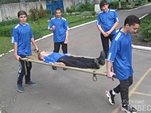 В Курске прошла военно-патриотическая игра «Зарница»