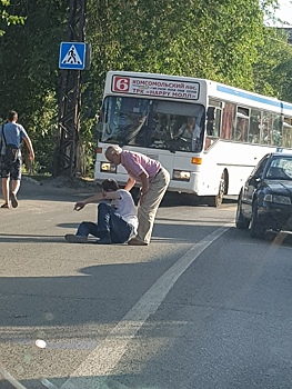 Саратовец на "Audi" сбил мужчину на пешеходном переходе