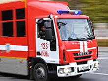 Пожар произошел в многоэтажке в Подольске