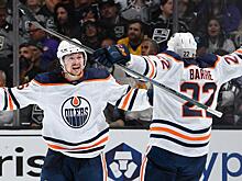 «Эдмонтон» сравнял счет в серии плей-офф НХЛ с «Лос-Анджелесом»