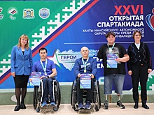 В Югре прошли соревнования ветеранов СВО "Герои нашего времени"