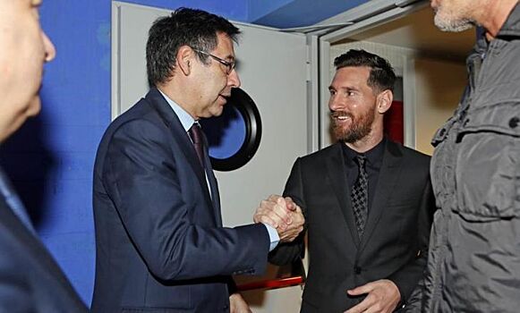 Президент "Барселоны" уверен, что Месси не покинет клуб до 2021 года
