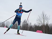 Биатлонист Андрей Вьюхин выиграл квалификацию спринта на этапе КР по лыжным гонкам