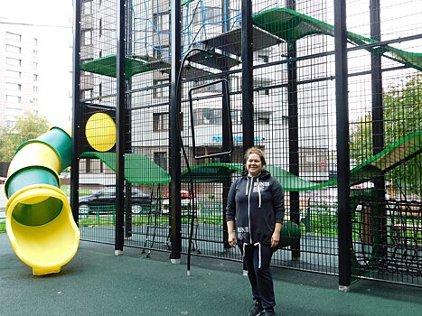 Жители дали положительную оценку детской площадке на 17-м проезде Марьиной Рощи