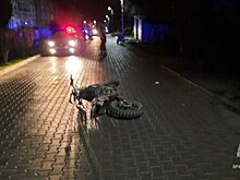 В Гурьевске мотоциклист врезался в ограждение и попал в больницу