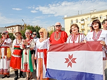 В Волгограде встретили этнокультурную экспедицию «Волга – река мира»