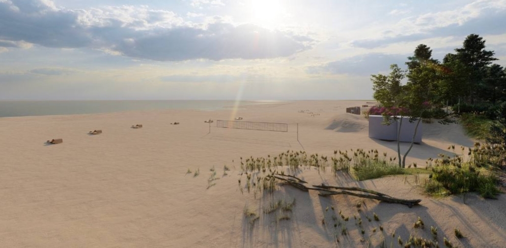 Пляж «Дюны» в Курортном районе благоустроят к середине августа