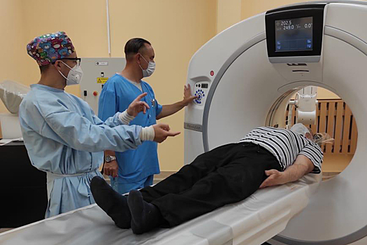 В Гусеве начали проводить исследования на новом компьютерном томографе