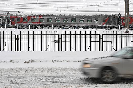 В Подмосковье сообщили о задержке поездов из-за непогоды