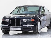 BMW показала видео с прототипом 7-Series из 90-х