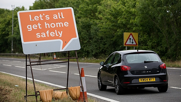 В Британии расставляют «эмоциональные» дорожные знаки