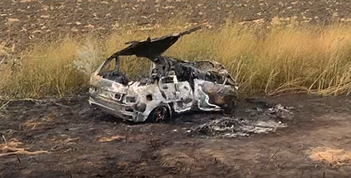 Три человека сгорели: на трассе в Ростовской области произошло тройное ДТП