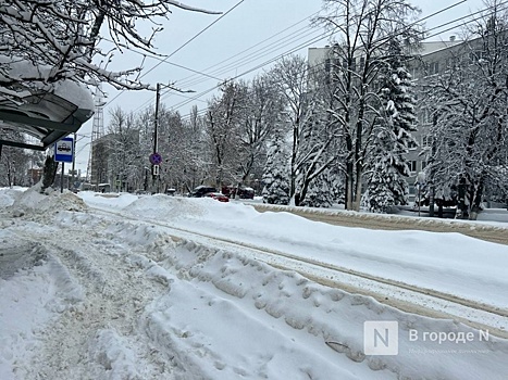 Проблемы с автобусами могут возникнуть в Нижнем Новгороде из-за метели