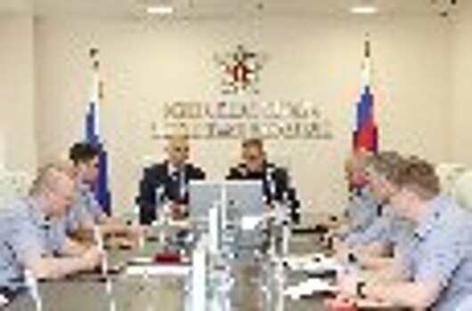 Главе Херсонской области и руководящему составу правоохранительных органов представили нового начальника регионального УФСИН