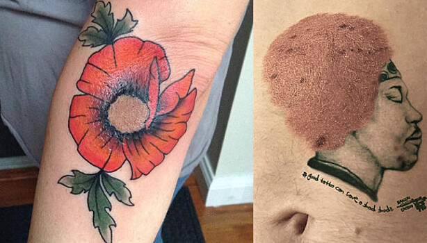 Комплексовать нельзя творить: как выглядят татуировки, перекрывающие родимые пятна
