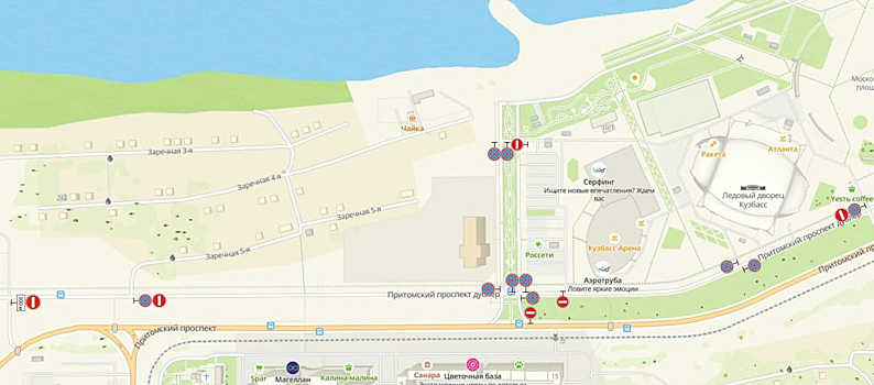 Власти запретят движение на дороге-дублере проспекта Притомского в Кемерове из-за эстафеты