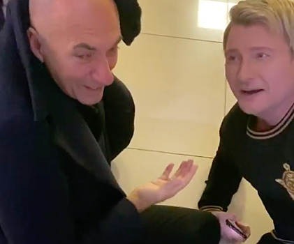 В Минске Басков и Крутой устроили потасовку