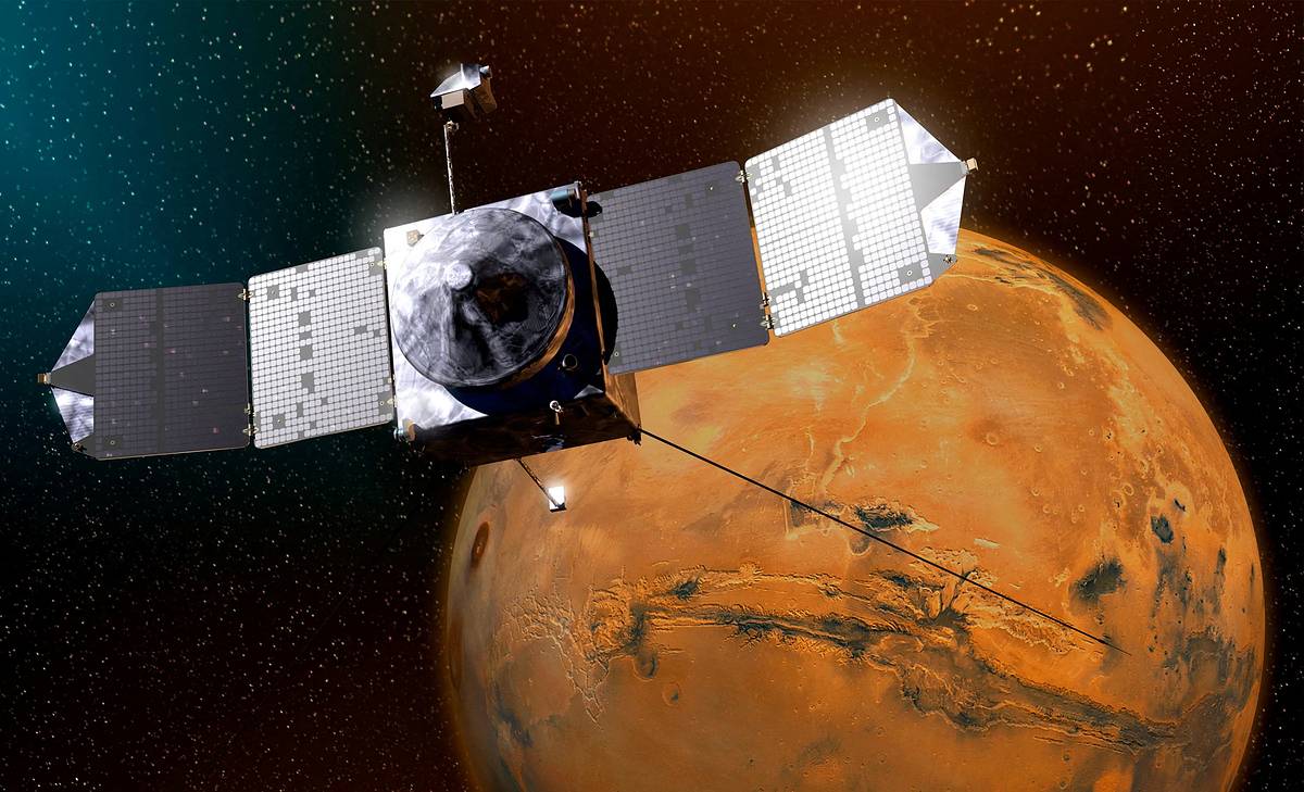 НАСА объяснило потерю MAVEN