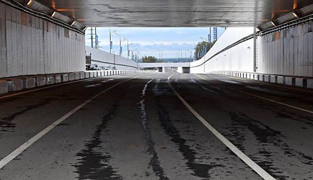 Начаты отделочные работы в тоннеле под Киевским шоссе