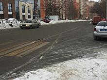 В Рязани на остановке сбили женщину