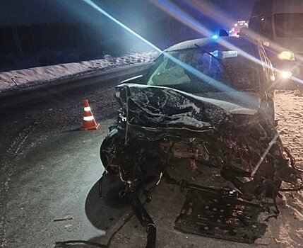 В Слободском районе на трассе произошла страшная авария с жертвами