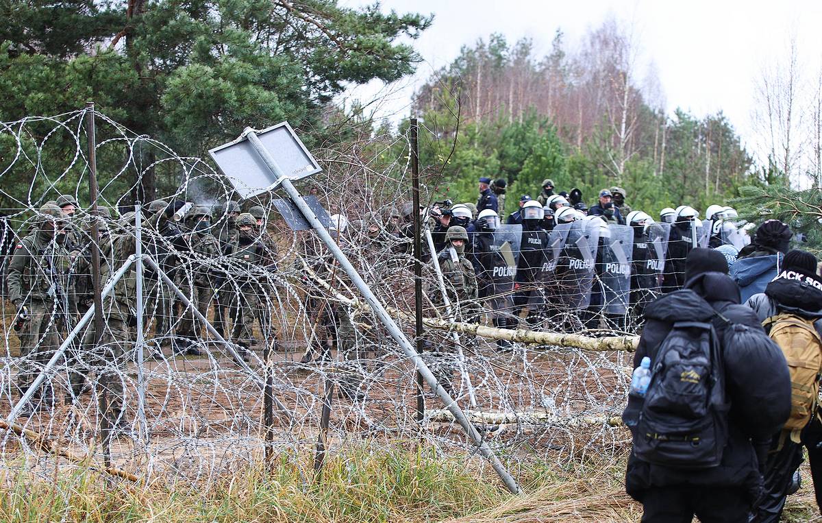 В Белоруссии на границе с Польшей нашли тело пограничника